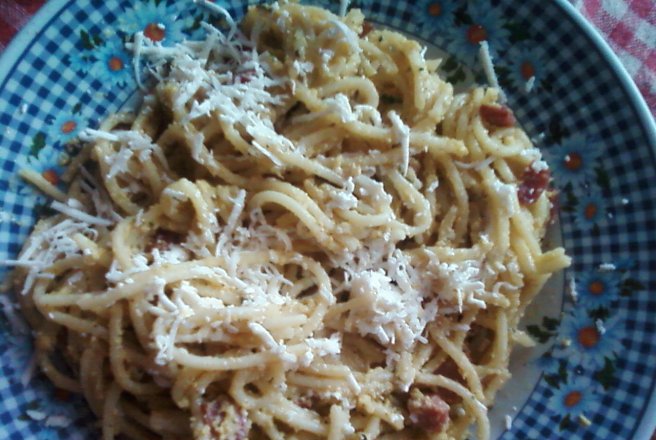 Spaghete carbonara, reţetă italiana