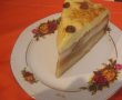 Tort cu crema de zahar ars, crema de vanilie si stafide-8