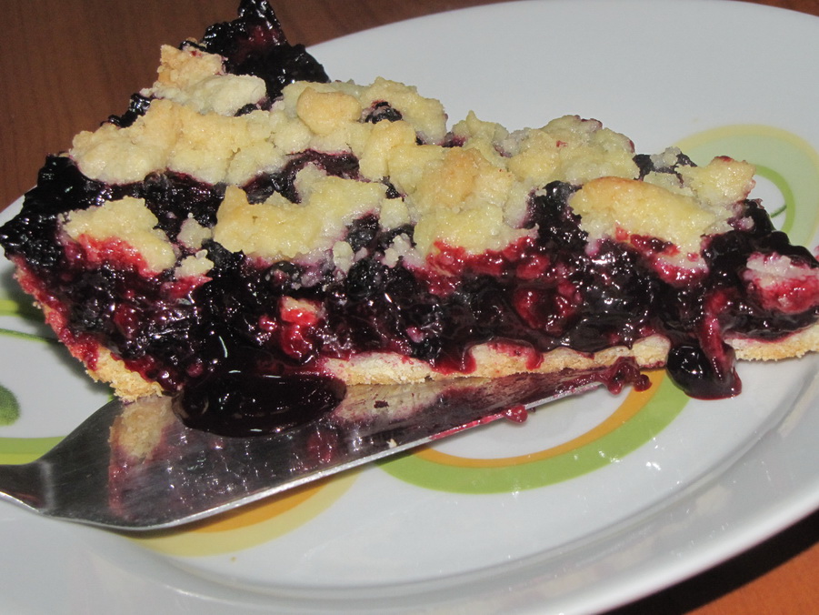 Blueberries pie