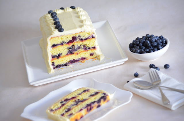 Lemon Blueberry Cake