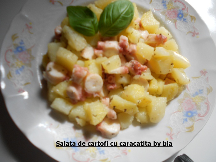 Salata de cartofi cu caracatita