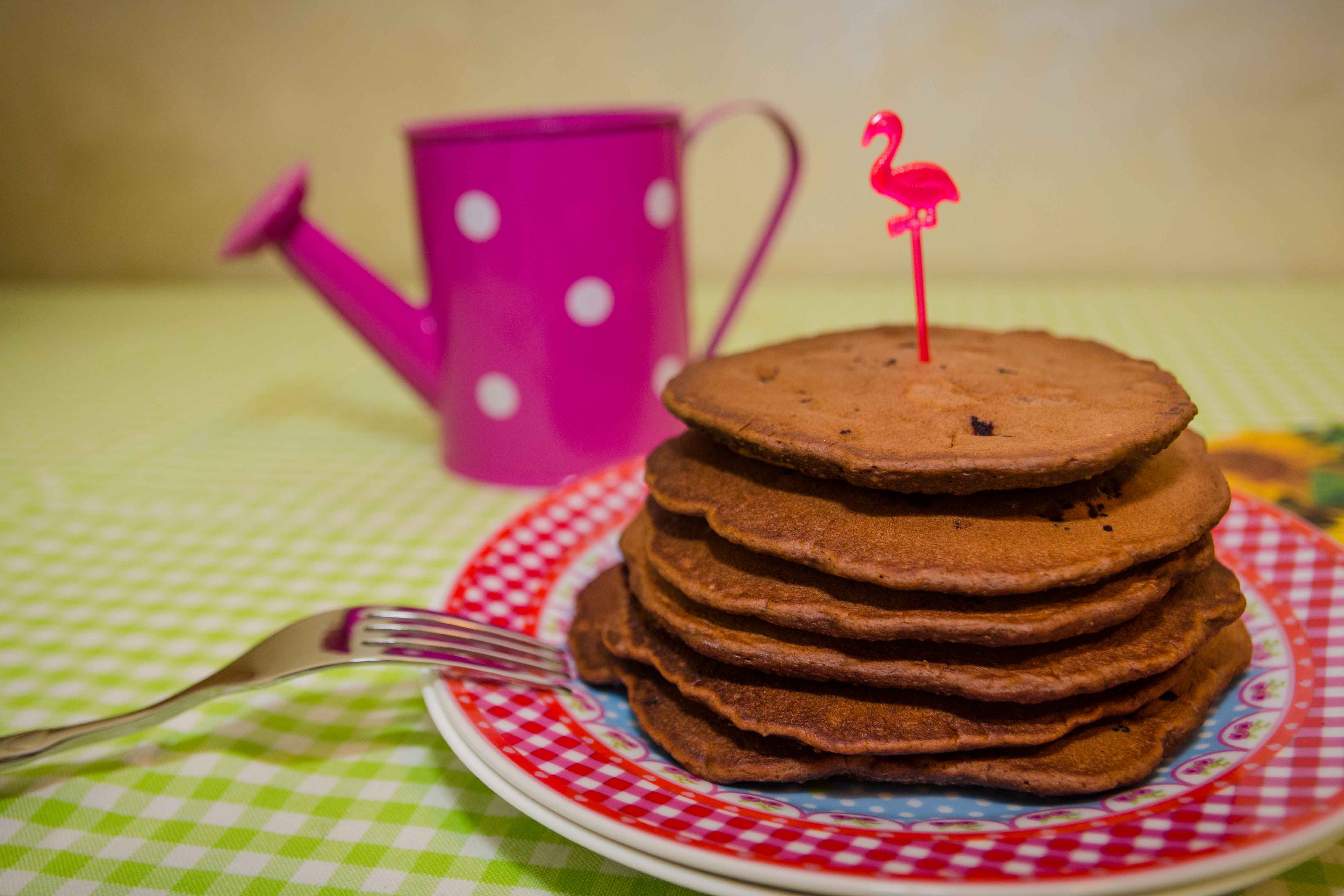 Chocolate pancakes