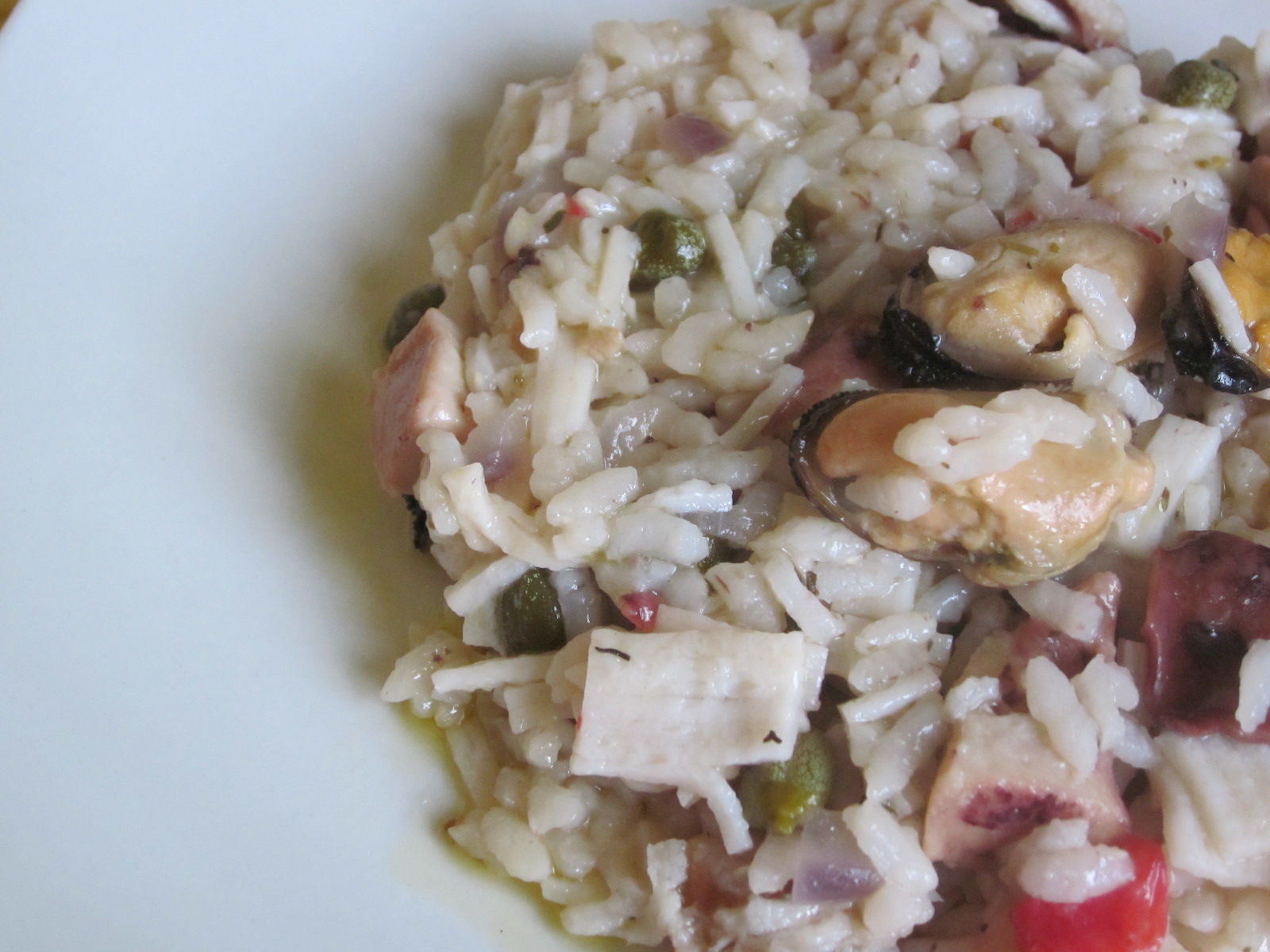 Risotto cu fructe de mare