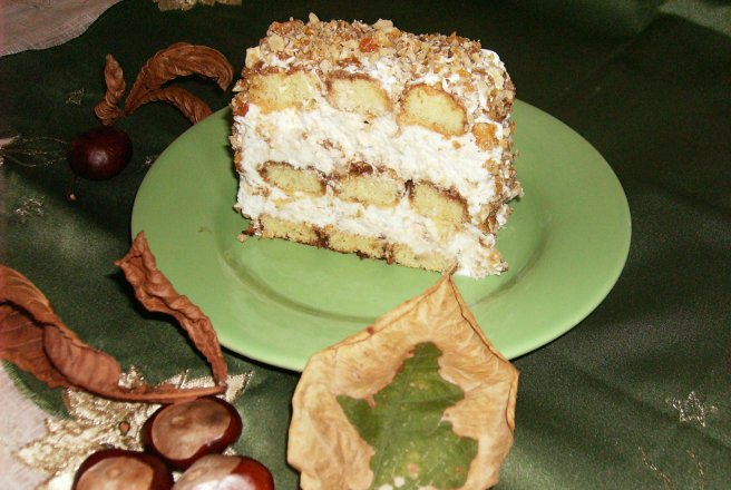 Tiramisu reţetă cu nuci caramelizate