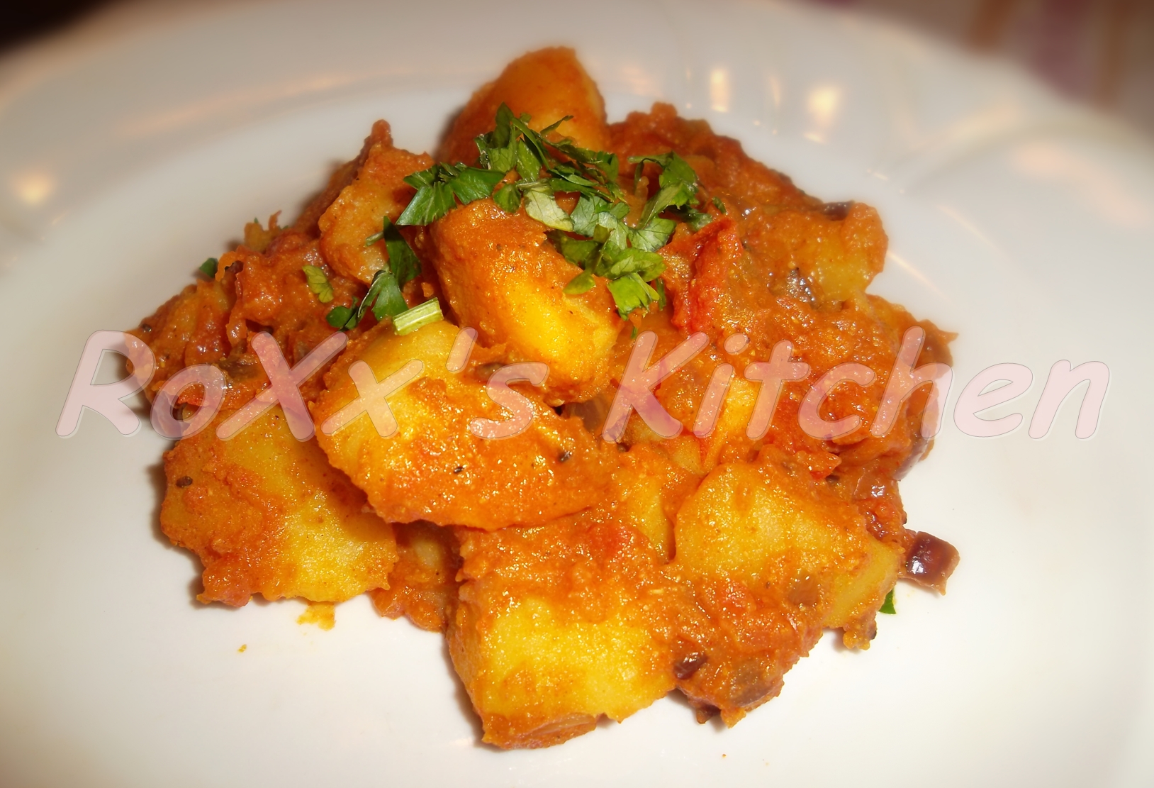 Dum Aloo (Curry de cartofi)