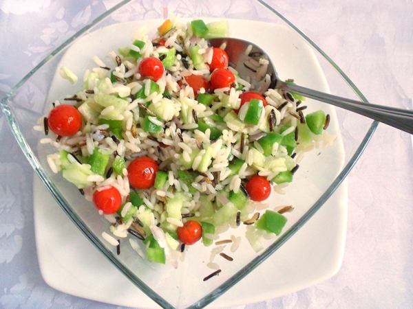 Wild rice salad