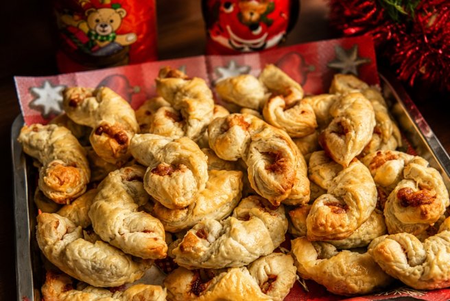 Cornulete cu ciocolata