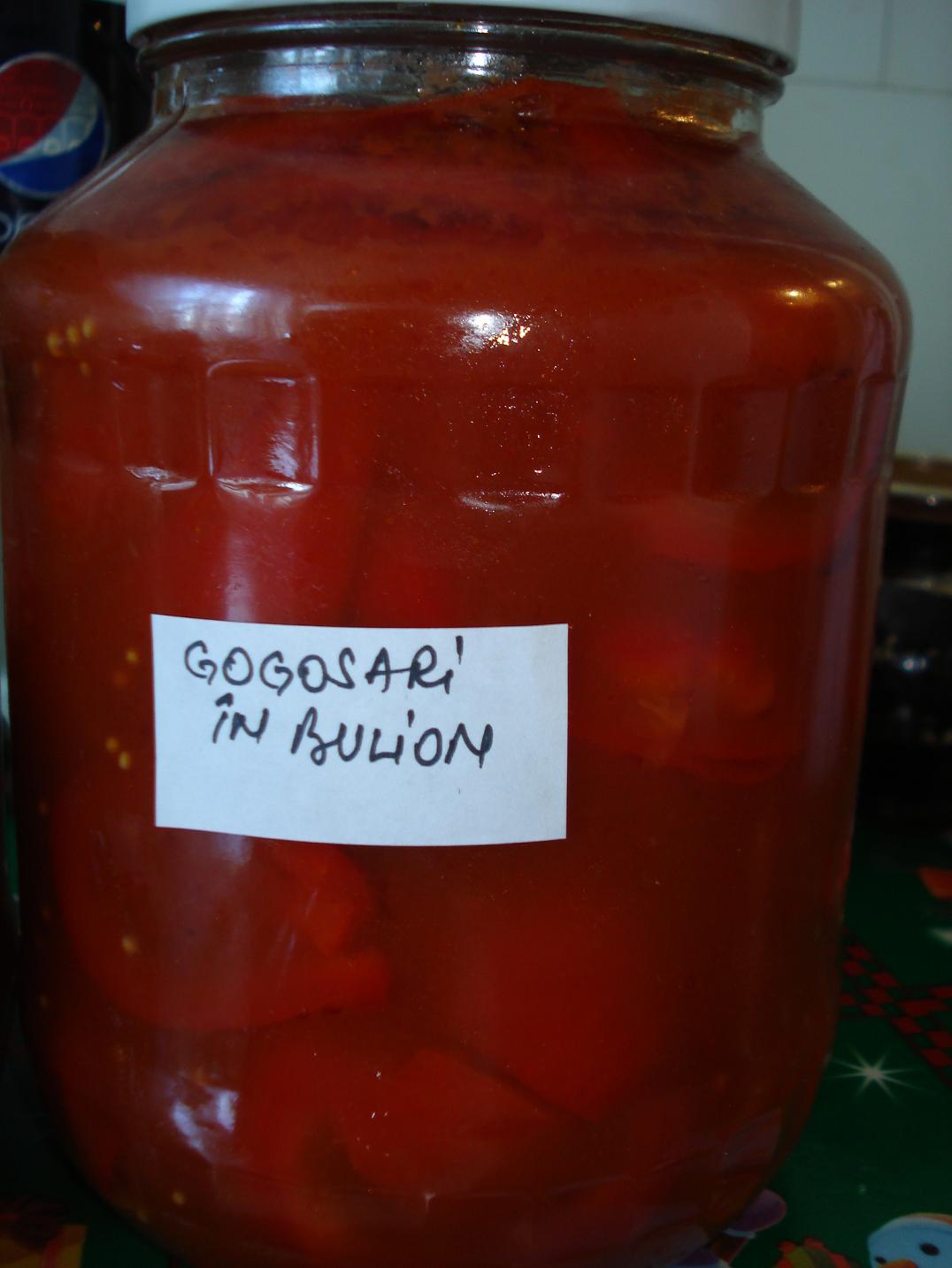 Gogosari in bulion