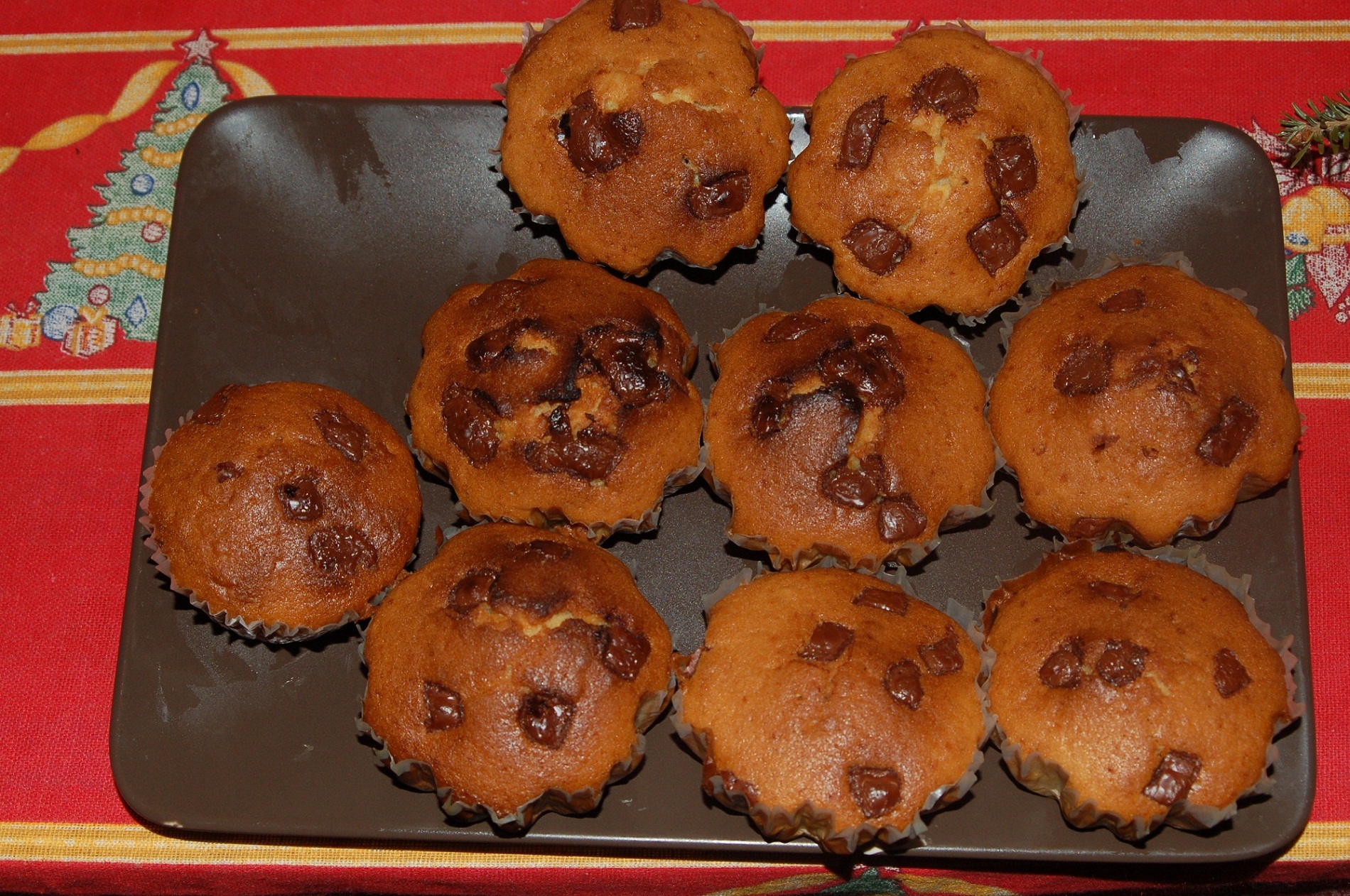 Muffins cu ciocolata