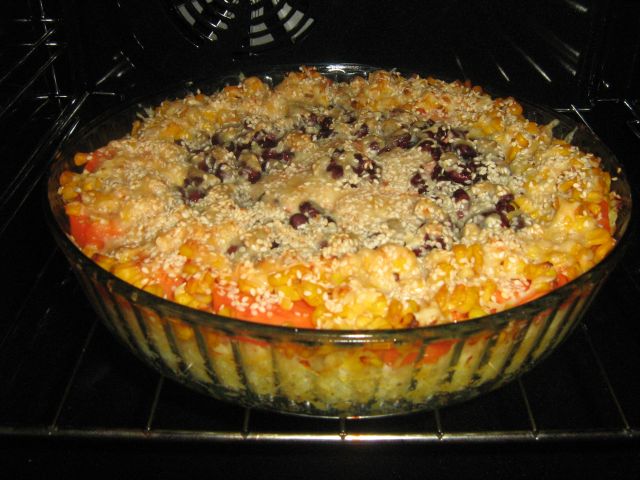 Tarta de legume la cuptor