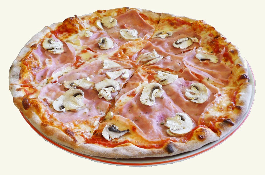 Pizza Prosciutto e Funghi si beneficiile ciupercilor din compozitia sa