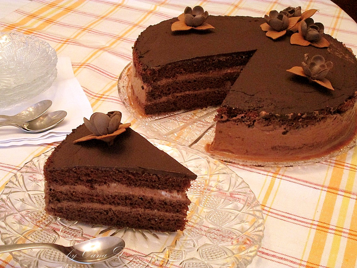 Tort ganache