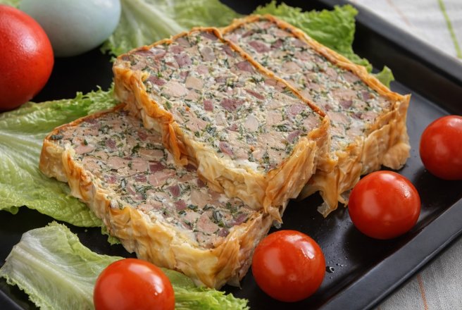 Drob de miel in foi de placinta