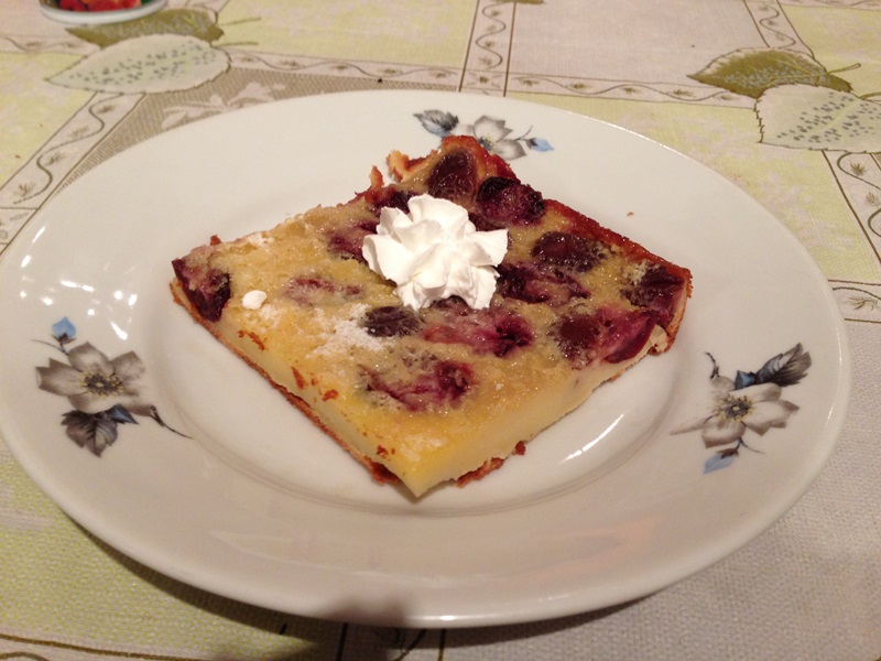 Clafoutis cu visine