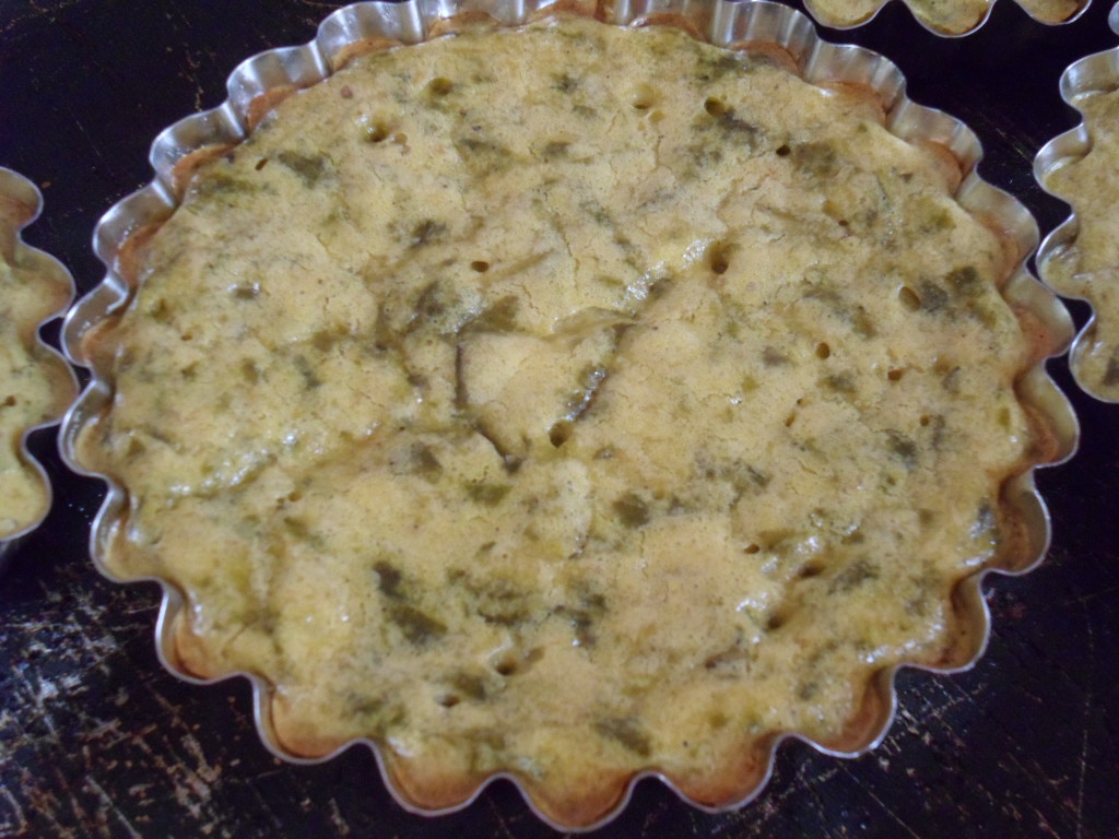 Mini quiche cu spanac