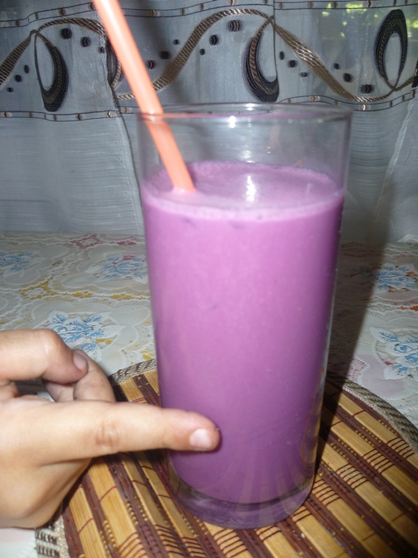 Milkshake de cirese amare