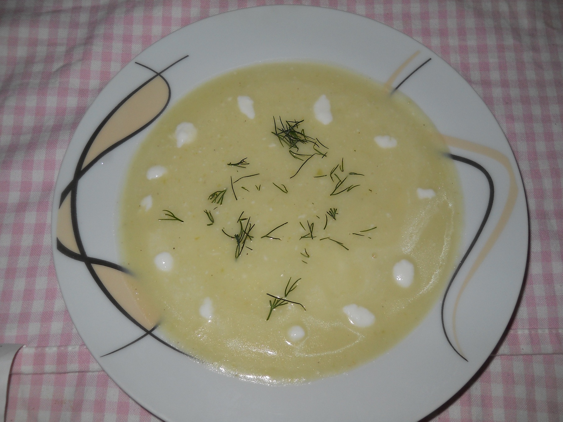 Supa crema de dovlecei