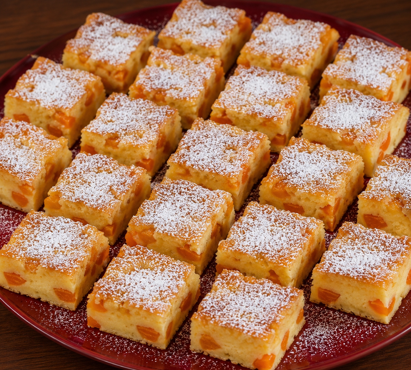 Desert pandispan cu caise