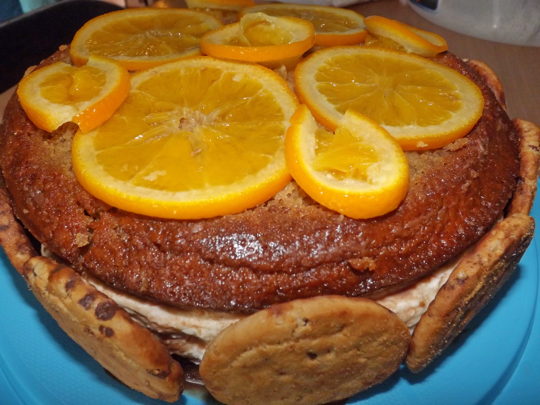 Tort de ciocolata cu portocale