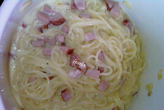 Spaghetti carbonara