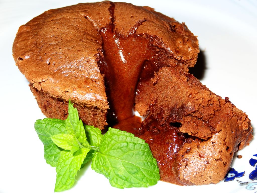 Moelleux au chocolat sau fondant de ciocolata