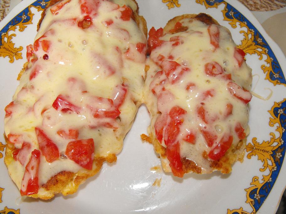 Chicken parmigiana in vas Zepter