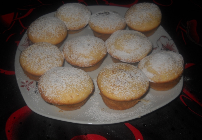 Muffins cu portocale