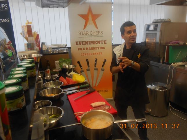 Workshop culinar by STAR CHEFS sustinut de Johnny Susala