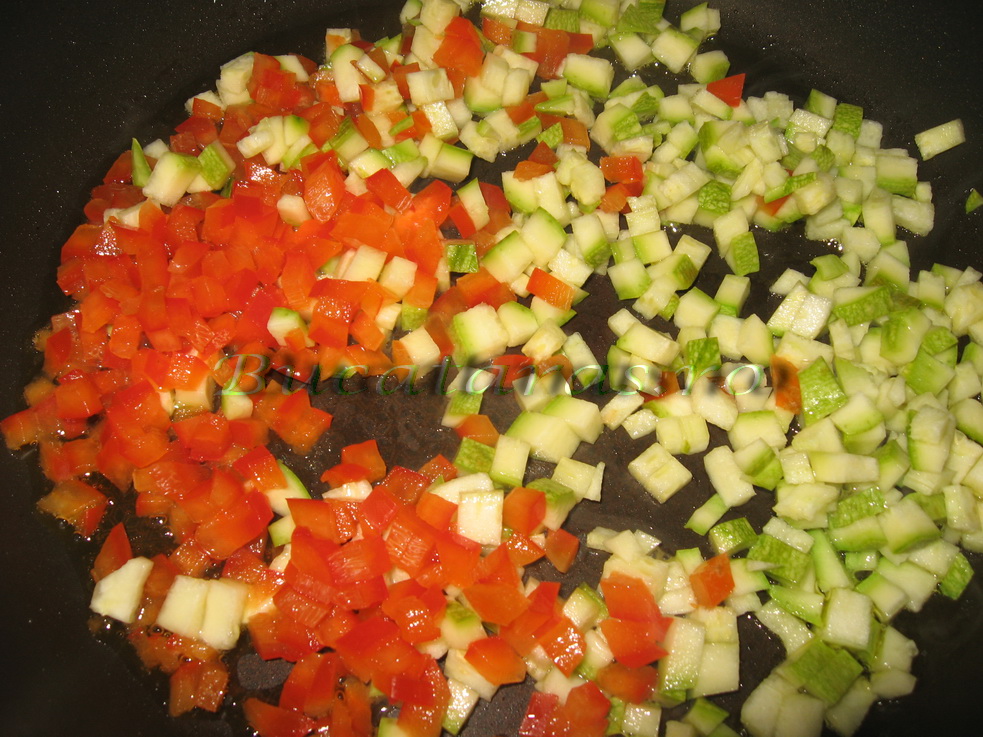 Risotto cu legume si rasol de curcan