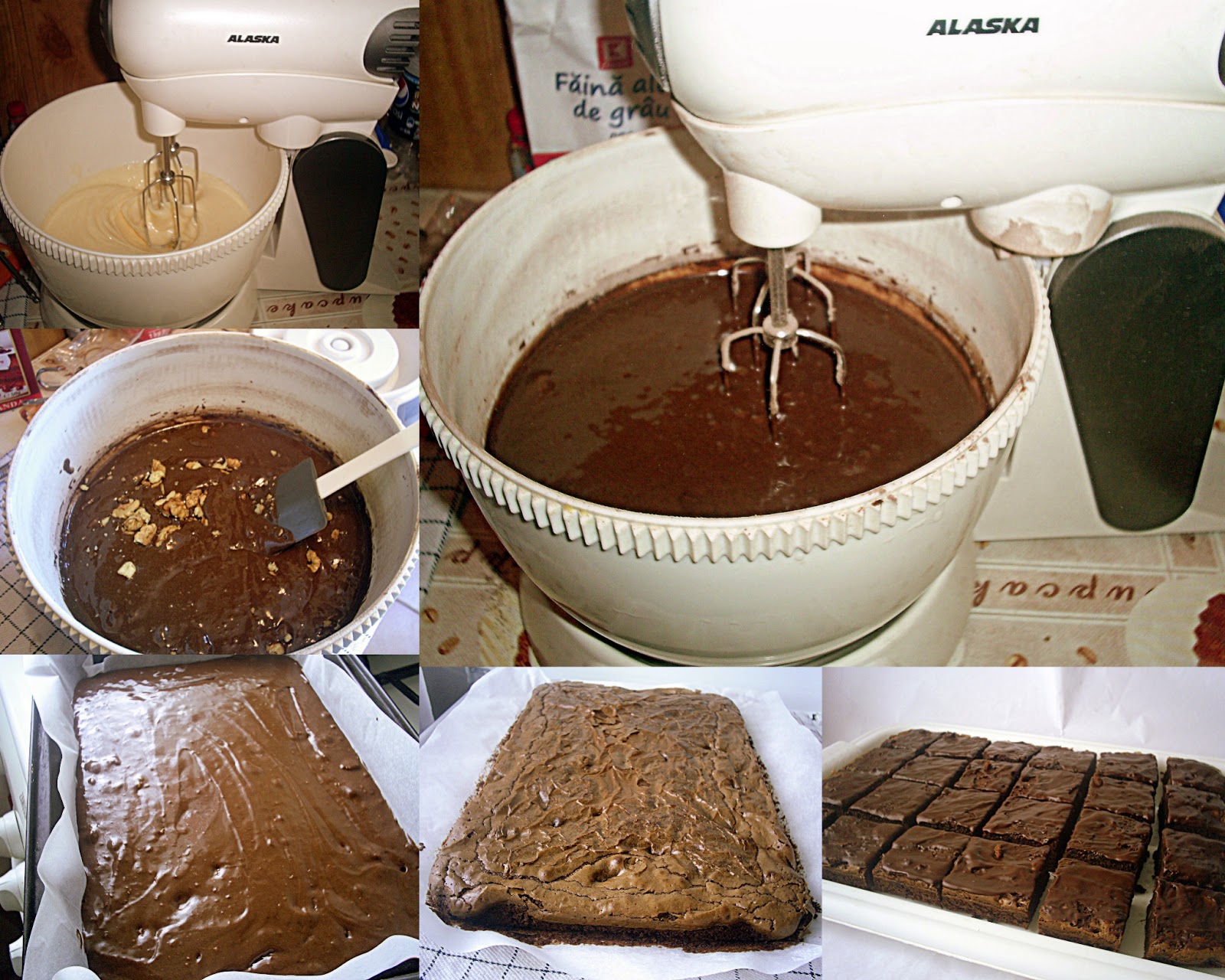 Brownies cu nuci