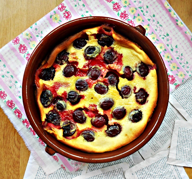 Clafoutis cu prune