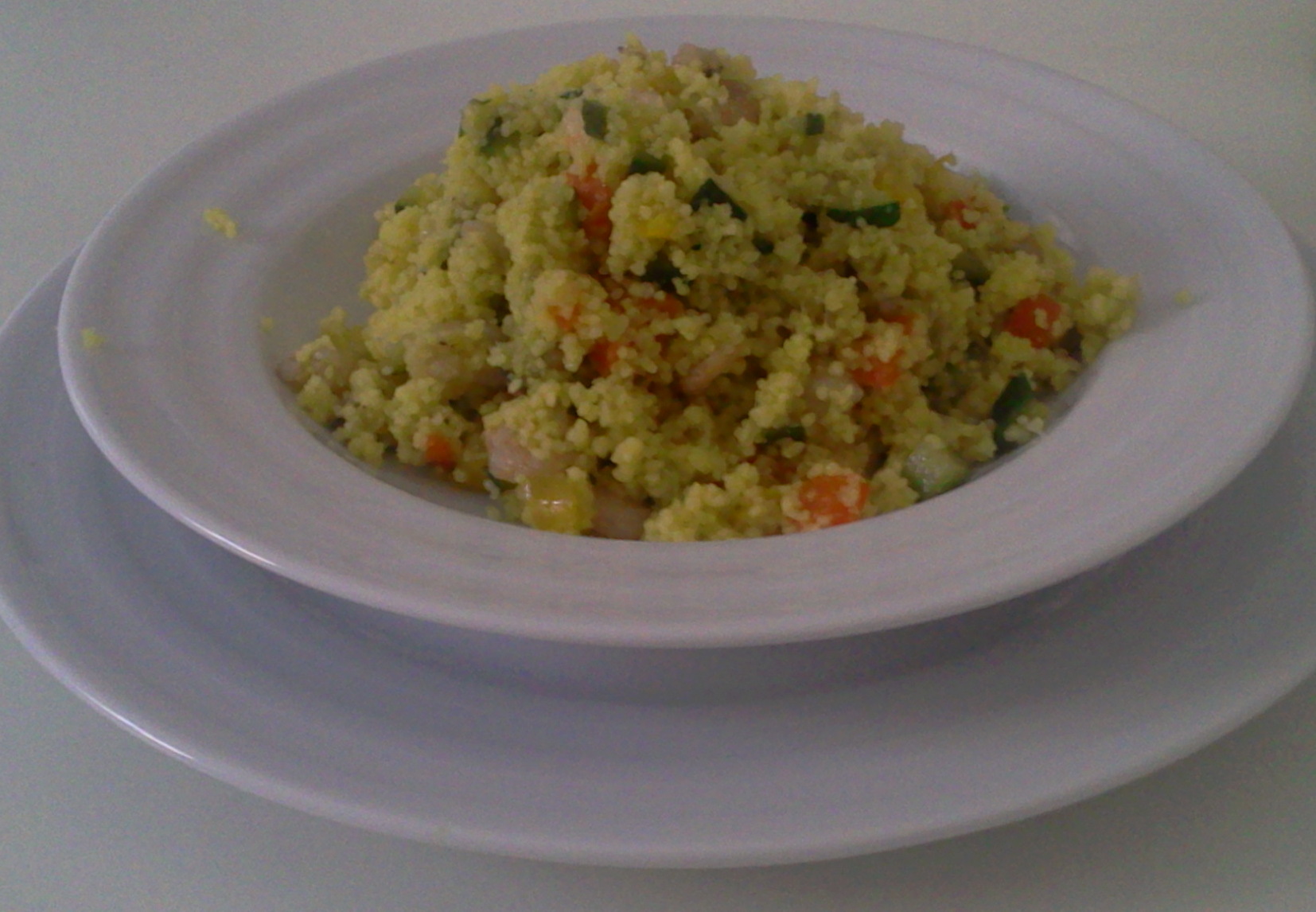 Cous cous cu creveti si legume