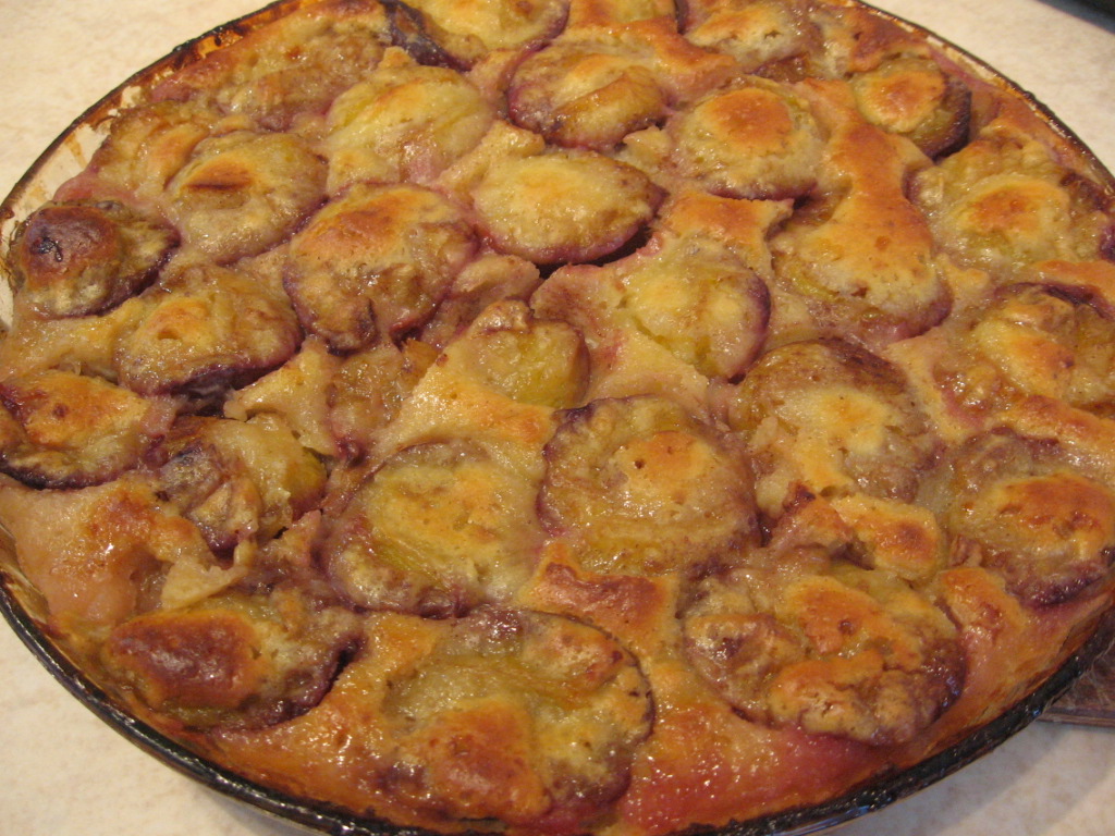 Clafoutis cu prune