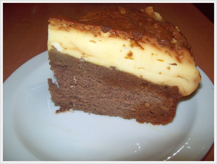 Tort cu crema de zahar ars