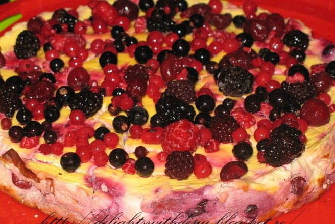 Cheesecake cu fructe de padure Dukan