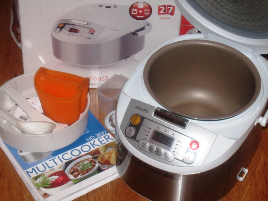 O primă impresie despre Philips Multicooker