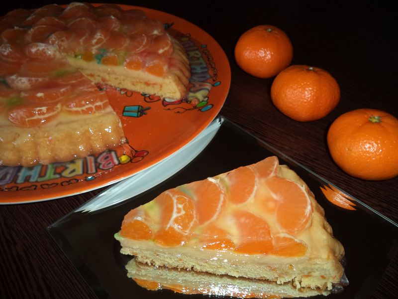 Tarta cu mandarine