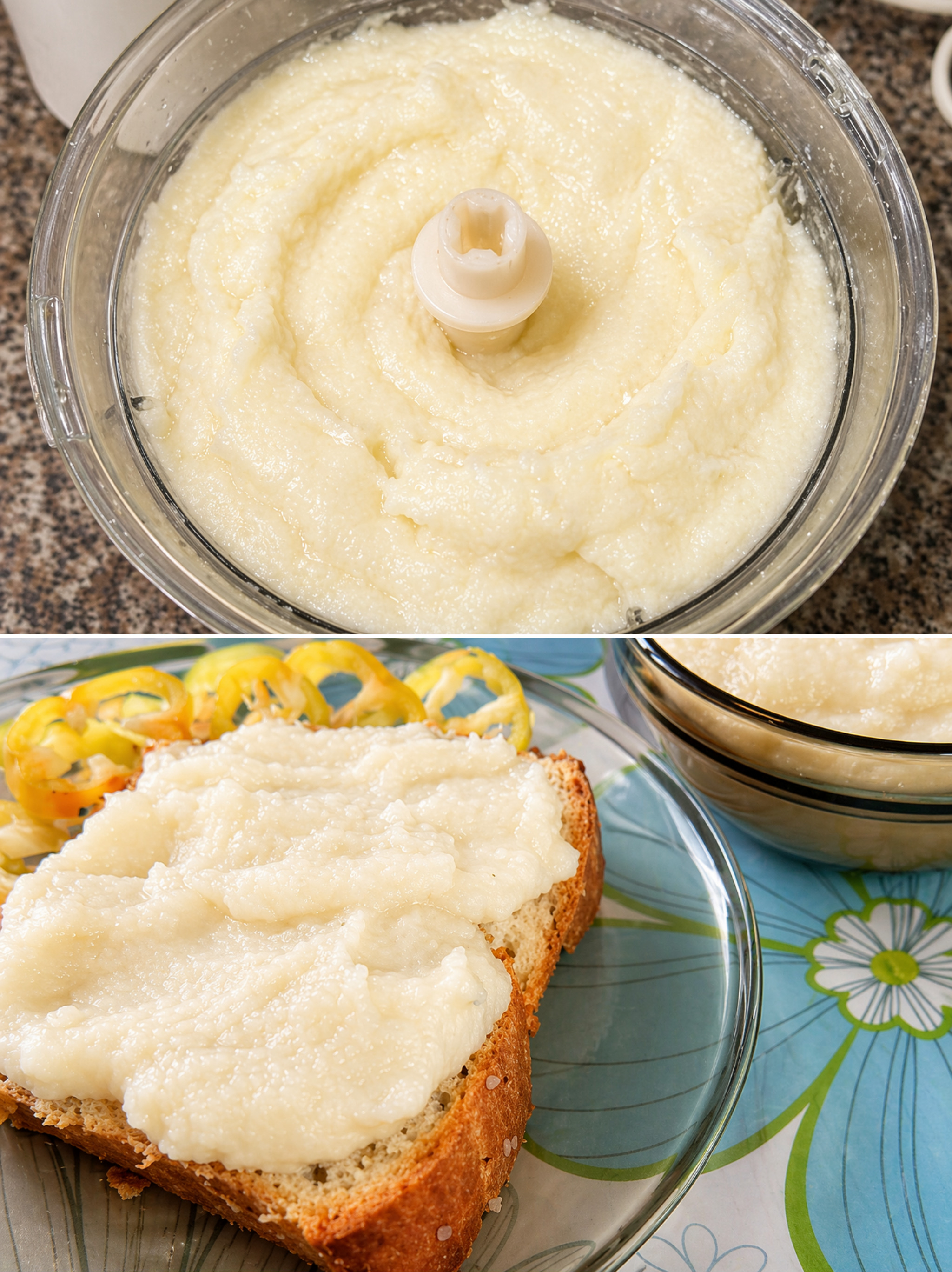 Pasta de conopida cu usturoi