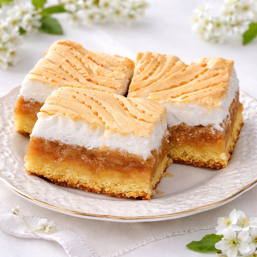 Desert prajitura cu mere si bezea