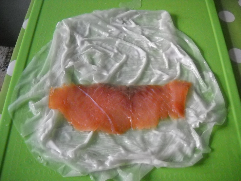 Sashimi de somon