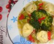 Supa de broccoli cu tortellini-6