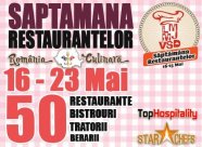 16 - 23 mai: Saptamana restaurantelor