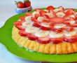 Tarta cu budinca si fructe-2