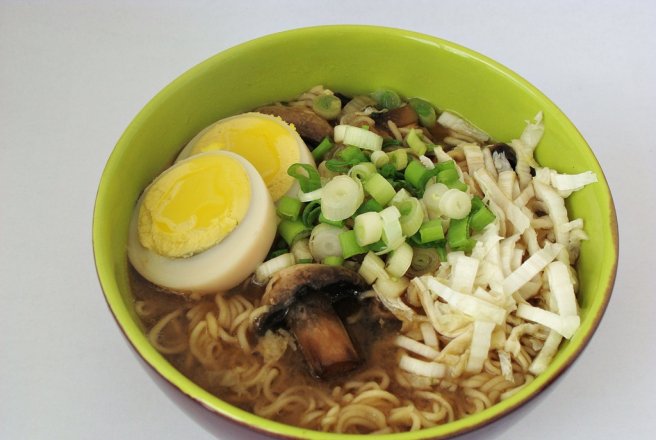 Supa ramen cu miso