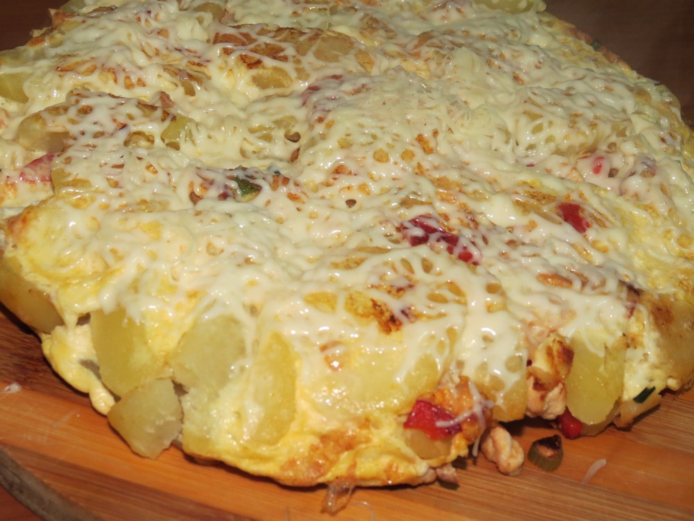 Fritatta cu pui