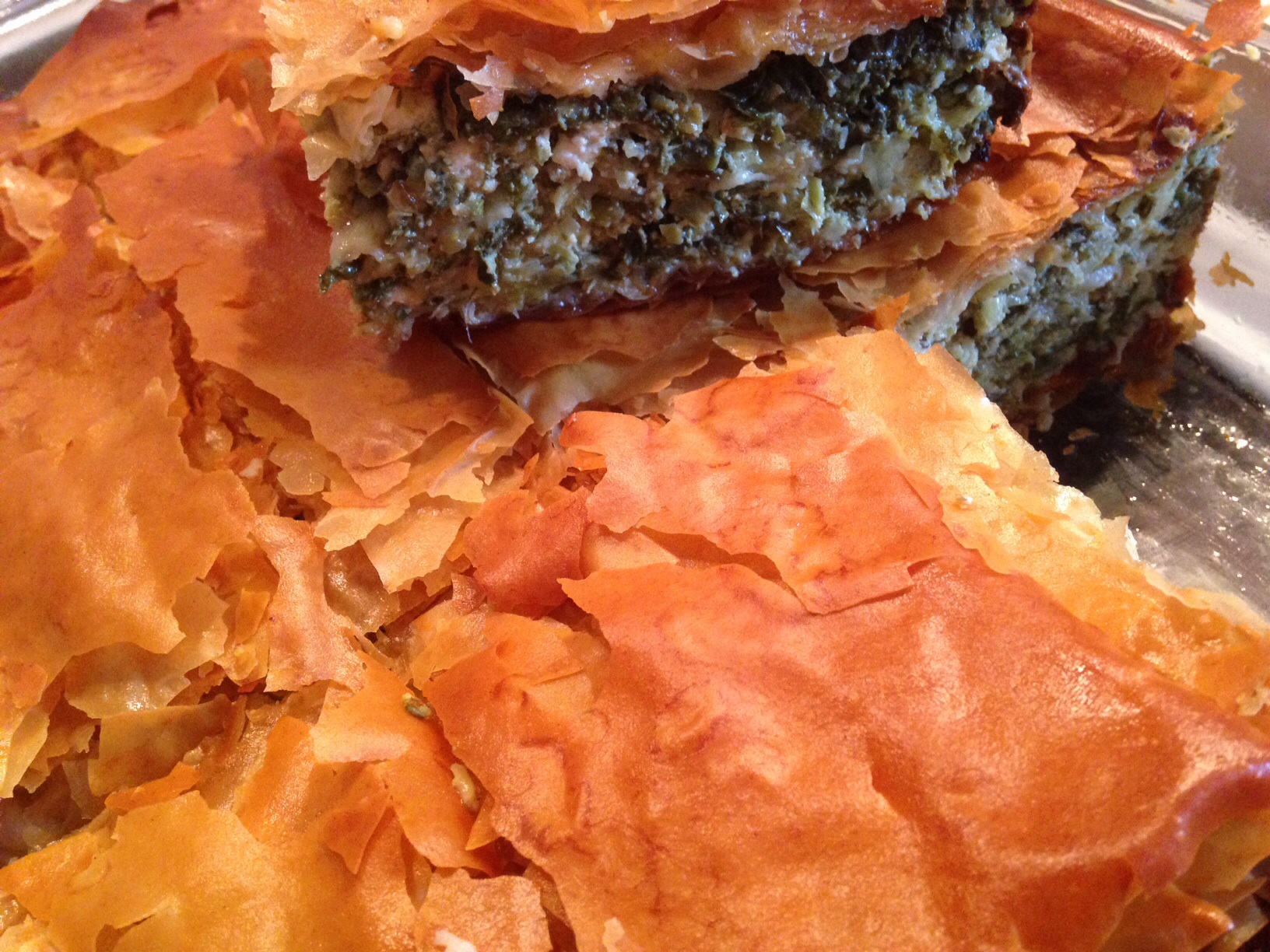 Spanakopita (placinta cu spanac)