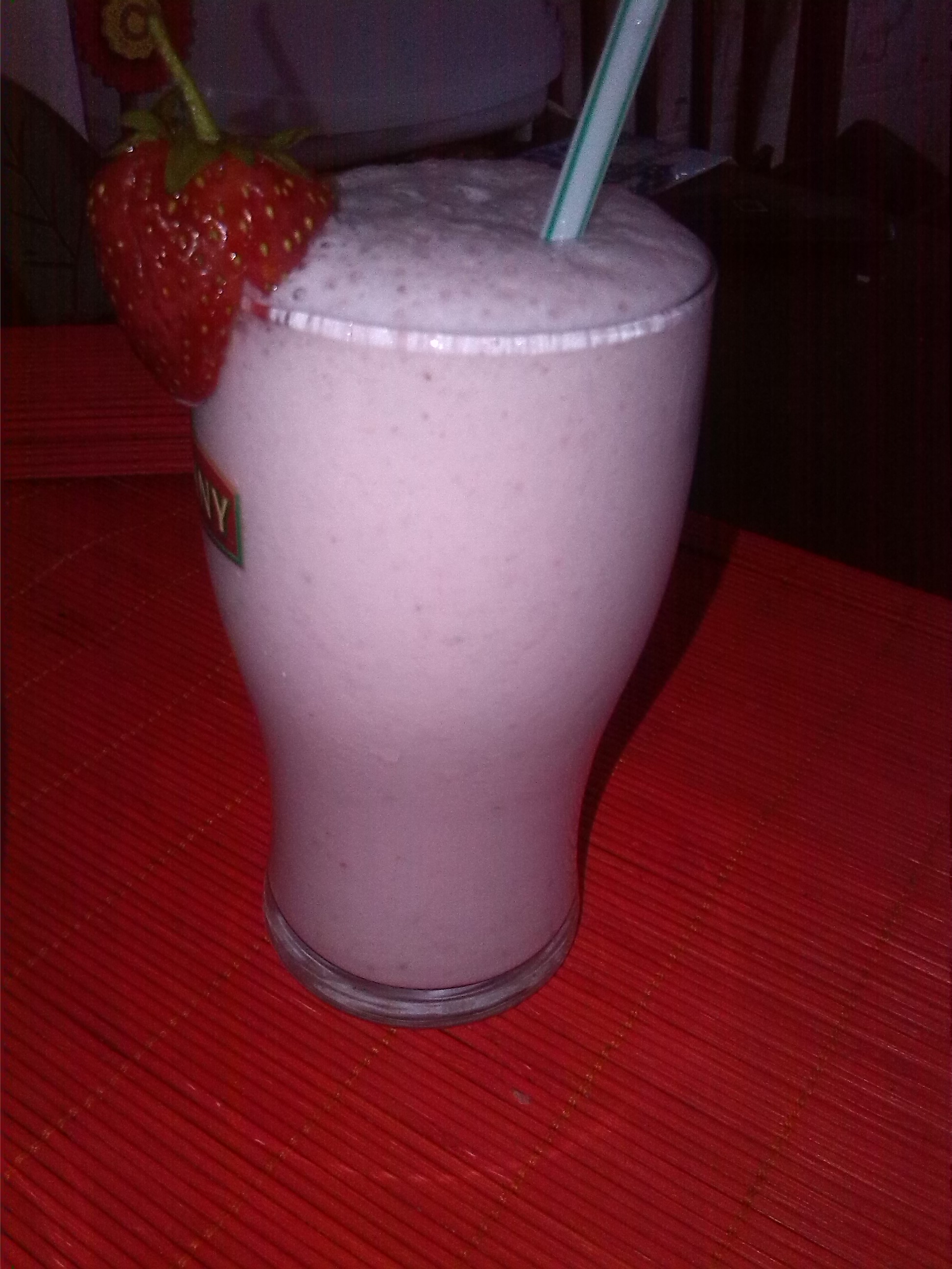 Milkshake cu capsune