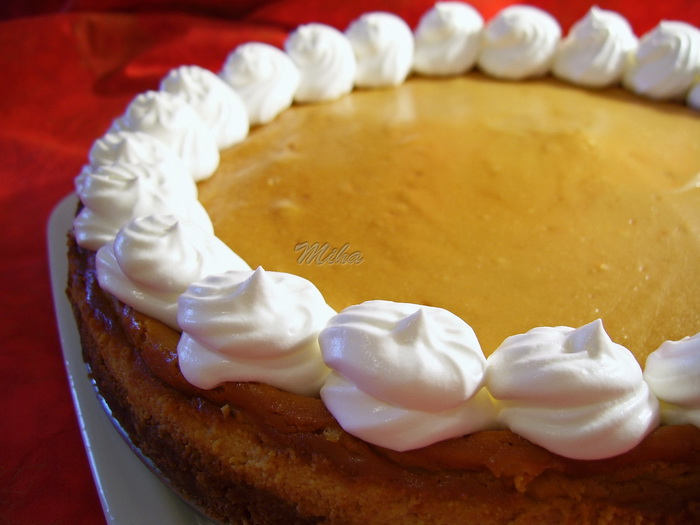 Cheesecake caramel