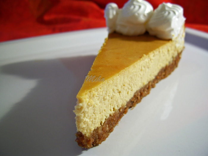 Cheesecake caramel