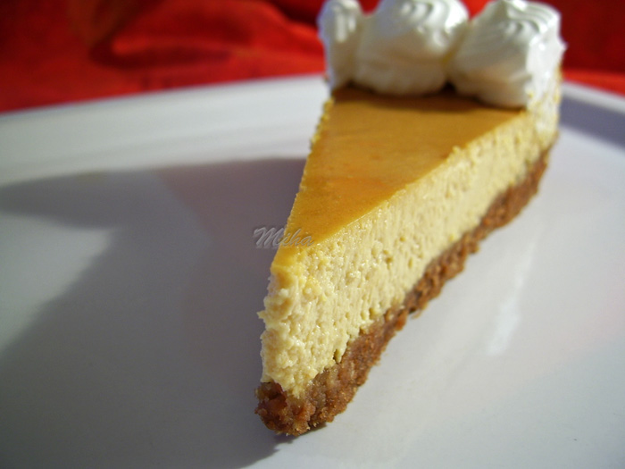 Cheesecake caramel